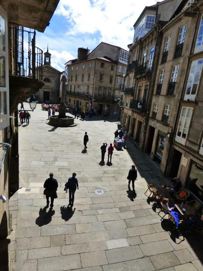 Apto. en Plaza de Cervantes Appartement Santiago de Compostella Buitenkant foto